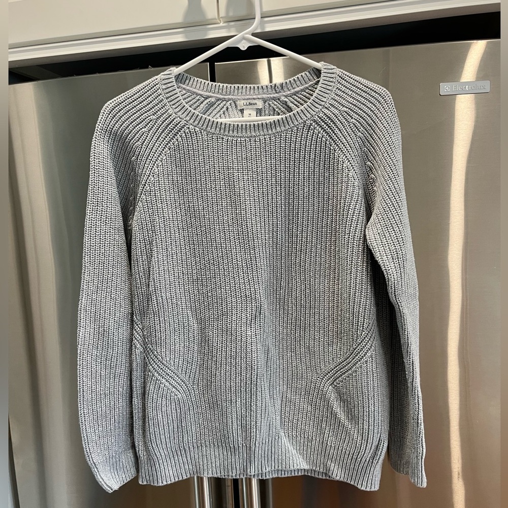 L.L. Bean Women’s Cotton Crewneck Sweater size M